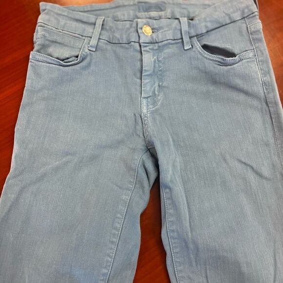 Koral Blue Stretch Skinny Jeans sz 28 (flaw) - Picture 2 of 6